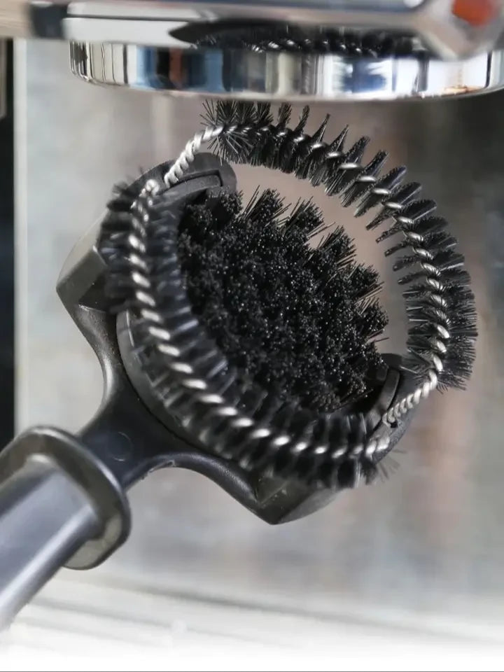 51/58mm Coffee Machine Brush Cleaner Removable Coffee Maker Espresso Group Head Semi-automatic Kitchen Cleaning Tool