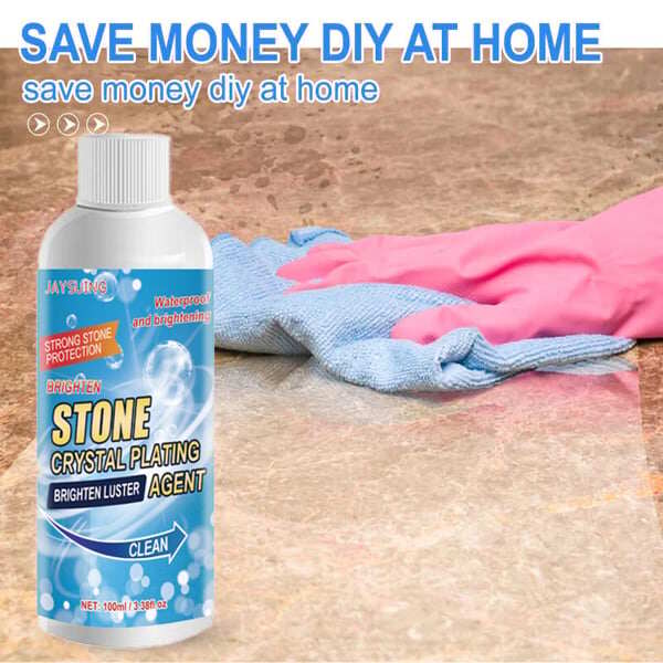 Stone Stain Remover Cleaner - Effective Removal of Oxidation, Rust, Stains