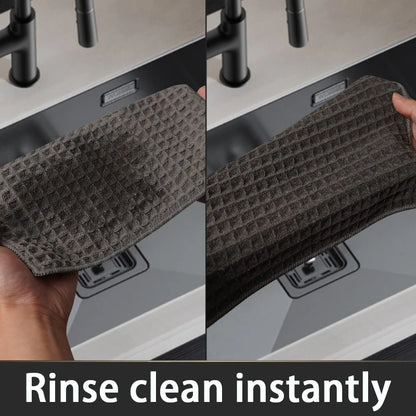 1/2/4pc Cleaning Towel Coffee Bar Barista Super Absorbent Microfiber Cleaning Cloth for Kitchen Home Coffee Machine Cleaner MB01