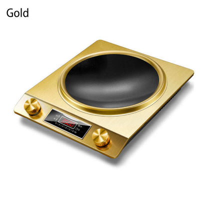 3500-watt induction hob, 10 temperature settings