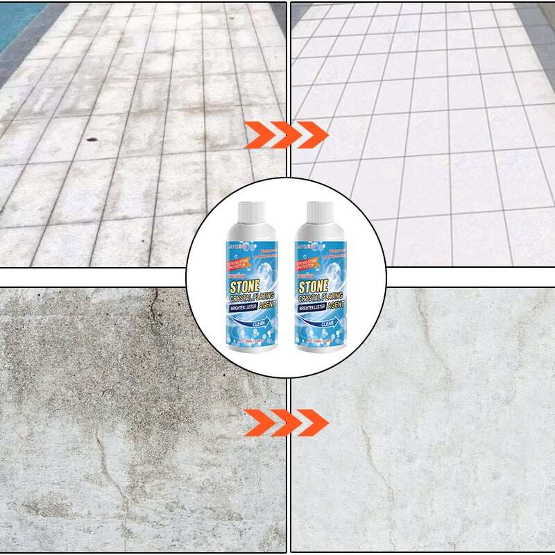 Stone Stain Remover Cleaner - Effective Removal of Oxidation, Rust, Stains