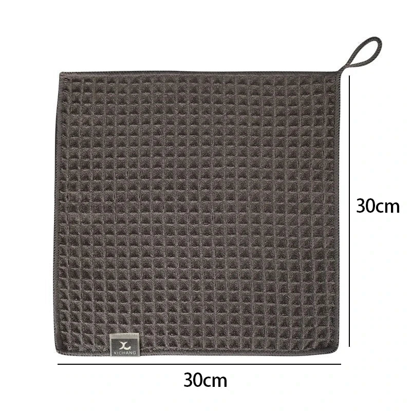 1/2/4pc Cleaning Towel Coffee Bar Barista Super Absorbent Microfiber Cleaning Cloth for Kitchen Home Coffee Machine Cleaner MB01